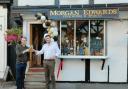 Edward Speakman and Morgan Ward toast the launch of their expanded business in King Street