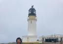 Andy Quicke at Cape Wrath in Scotland having finished his 1,500-mile running challenge