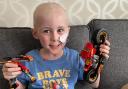 Courageous Samuel Tait, six, who is battling cancer, inspires songwriters to stage a charity night