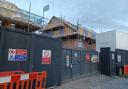 Youths have been spotted playing in a building site in Handforth
