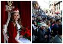 May Day Queen 2023 Amelie McGill Anglin is crowned as a record crowd fill the streets of Knutsford