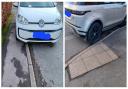 Police fine drivers for obstructing pavements and crossings