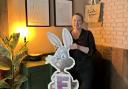 Laura Christie, of Linden Stores,  a Knutsford restaurant sponsoring this year's Bunny Hop
