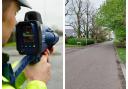 Police caught one driver speeding at 43mph during a safety check on Tabley Road