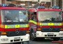 A train was evacuated after a carriage caught fire in Wilmslow