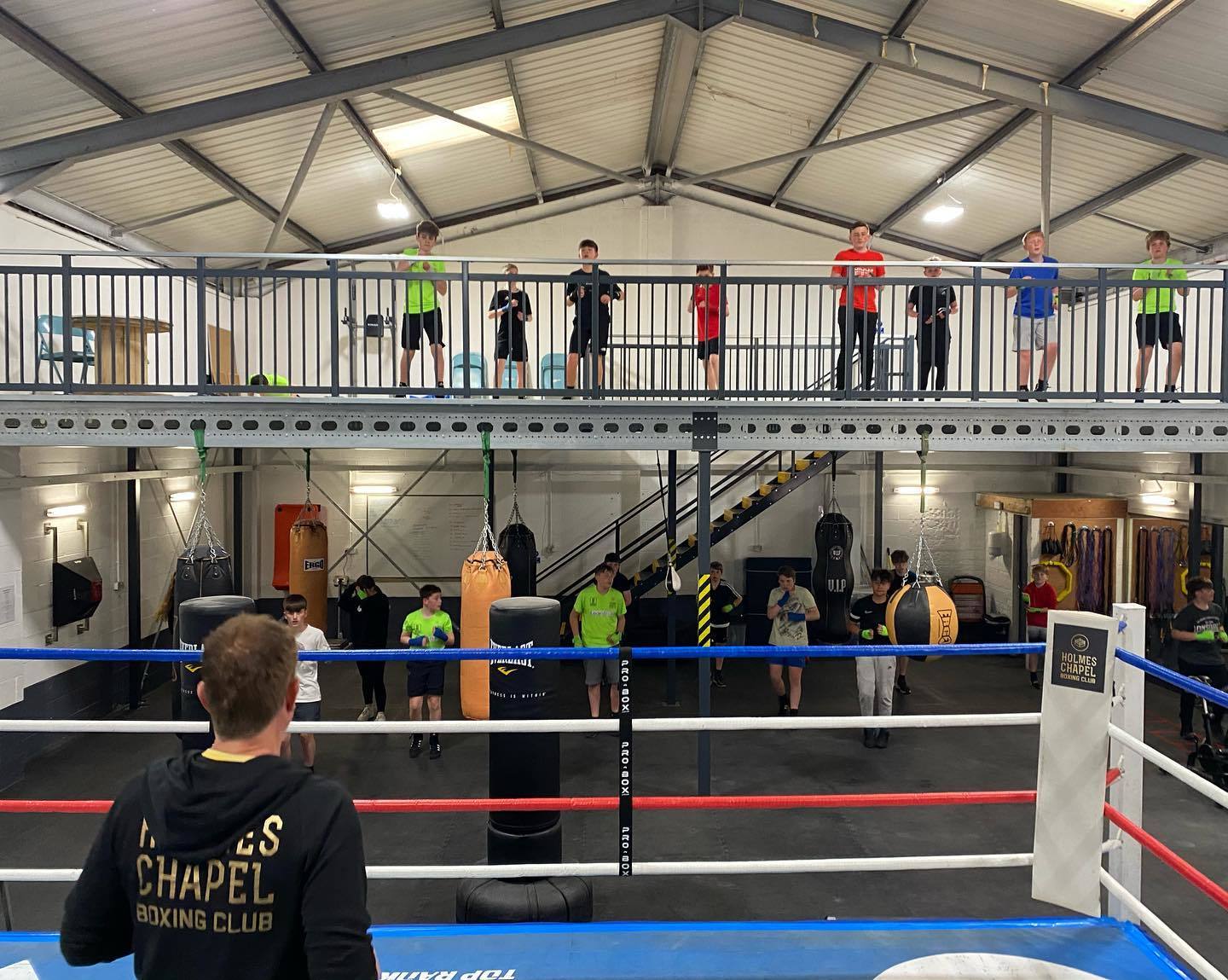 Sessions are already underway at Holmes Chapel Boxing Clubs brand-new gym at Station Yard