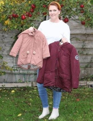 Mum Gemma Jackson is appealing for coats to ensure children are kept warm this winter