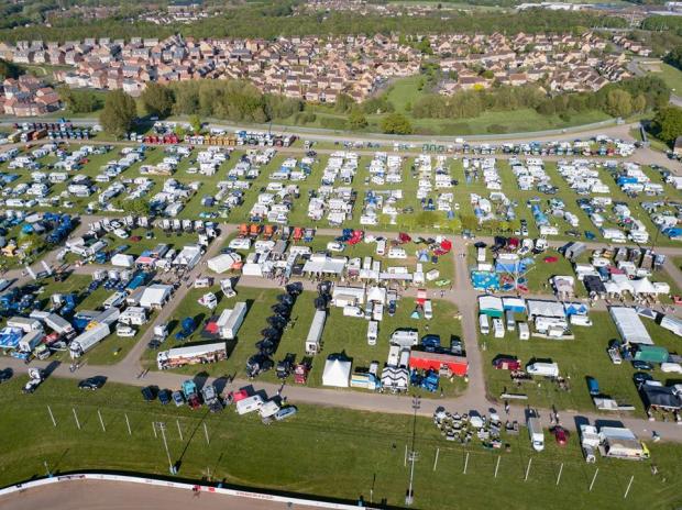 Knutsford Guardian: An overhead look at Truckfest Peterborough - Picture: Terry Harris
