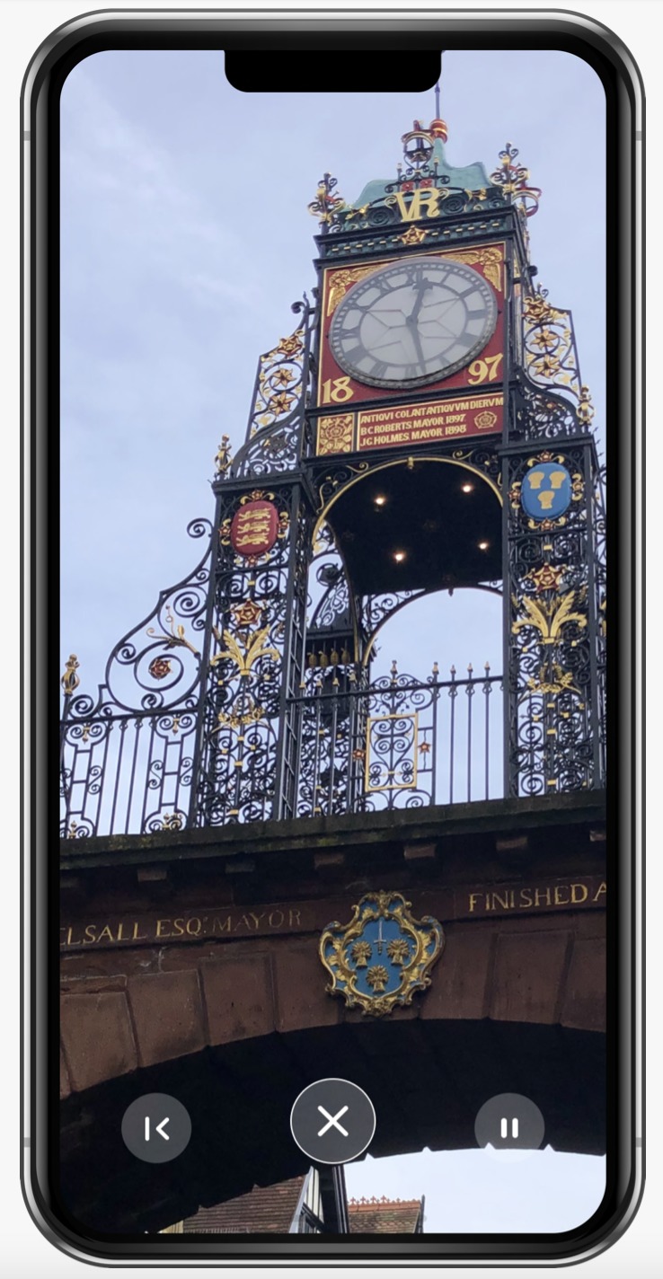 Chesters Eastgate Clock will be rewilded virtually as part of an augmented reality art display which people can view on their phones. Picture: Jack Hardiker & Wild Rumpus.