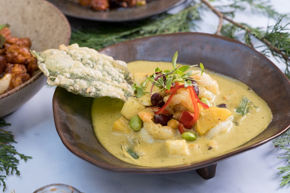 Dishes ooze with bold flavours celebrating exotic ingredients from Thailand