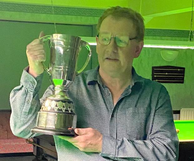Knutsford Guardian: Bruce Tulley with the TC Jay Trophy