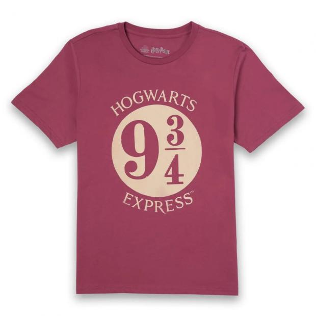 Knutsford Guardian: Harry Potter Platform Burgundy T-Shirt (IWOOT)