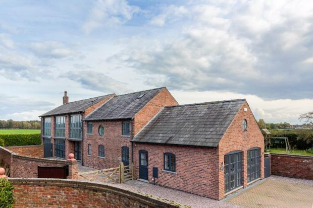 Bluebell Barn on Manchester Road is the latest most expensive property on the market in Knutsford Pictures: Rightmove