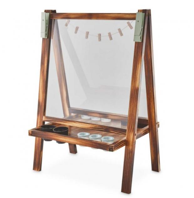 Knutsford Guardian: Outdoor Wooden Easel (Aldi)