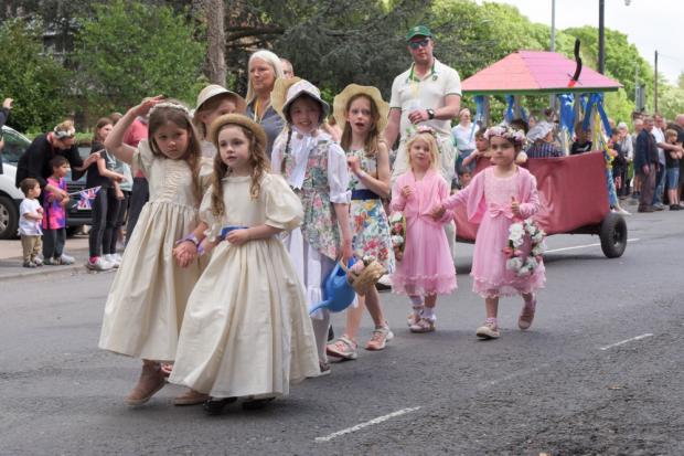 Knutsford Guardian: Children were so excited after waiting two years to dress up Picture: Andy Easthope