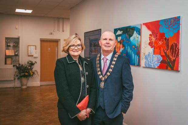 Knutsford Guardian: New Knutsford mayoress Kate Houghton and mayor Cllr Mike Houghton