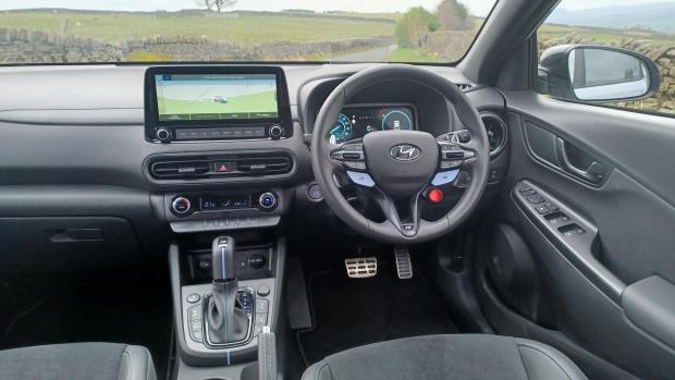 Knutsford Guardian: The Kona N's sporty interior is also appealing 
