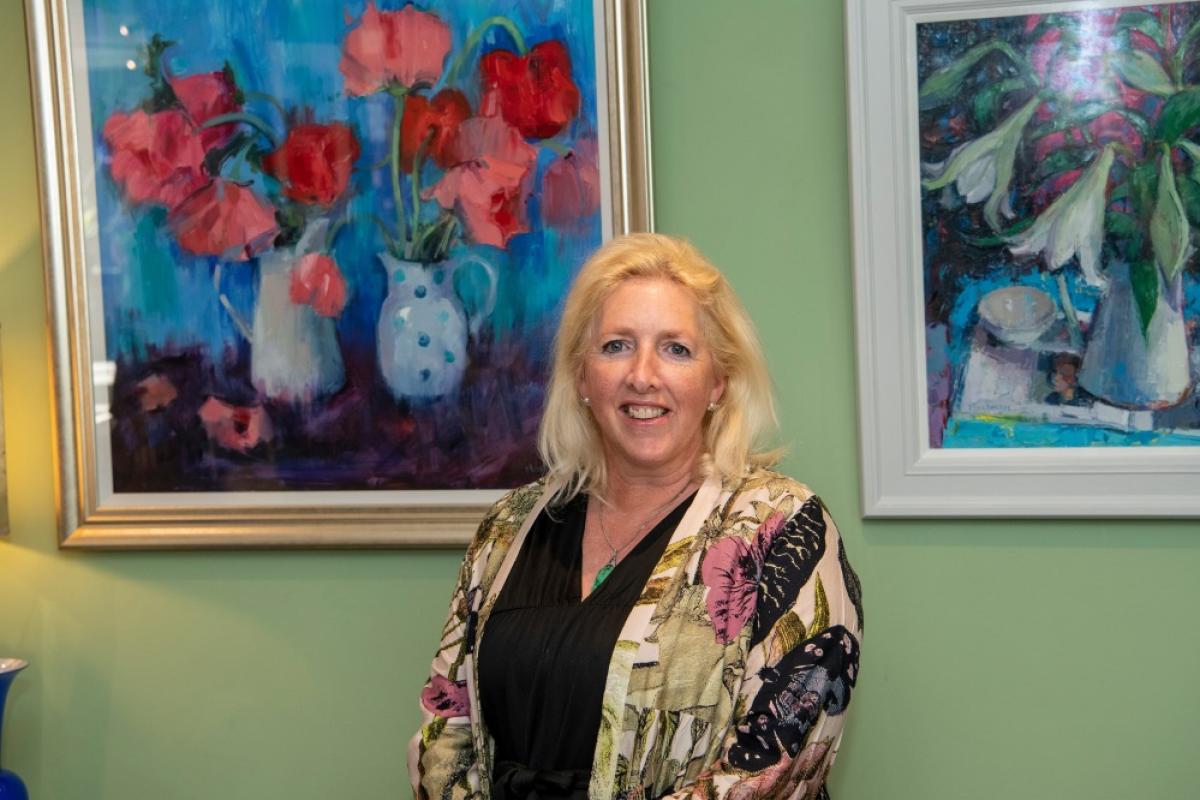 Holly Johnson is hosting an exhibition of paintings by Scottish artist Jennifer Mackenzie at her Knutsford antique showroom