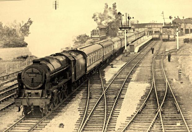 Knutsford Guardian: Acton station and marshalling yard