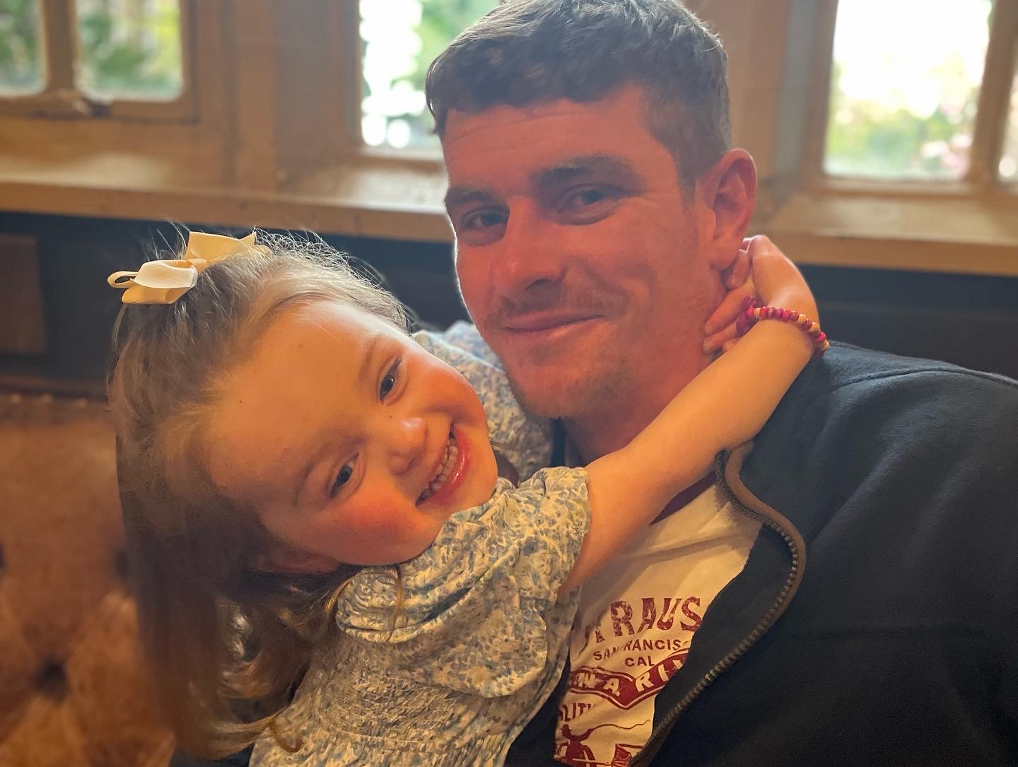 Knutsford Guardian: Jack Grogan is the best daddy to our little girl Bonnie.Bonnie’s face lights up when he enters the room - she just knows it’s play time!Fun, fun, fun!Lois Dewey, Aston By Budworth