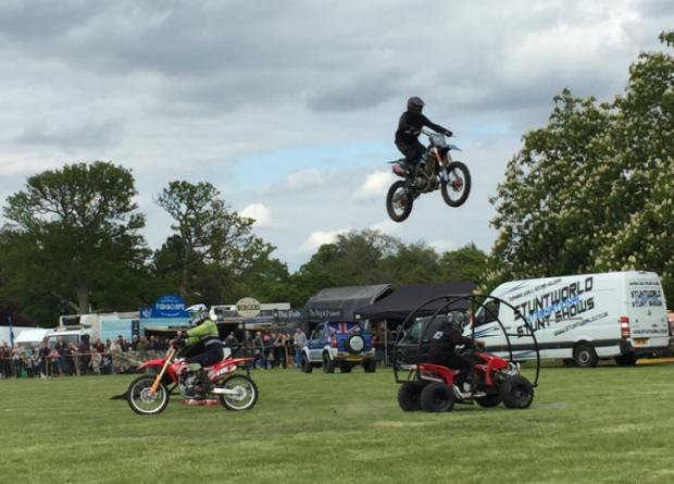 Knutsford Guardian: The popular stunt show is back at this year's event