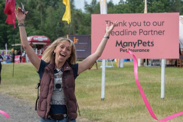 Knutsford Guardian: Michaela Strachan Opens DogFest Tatton Park. Credit: Nigel Kirby