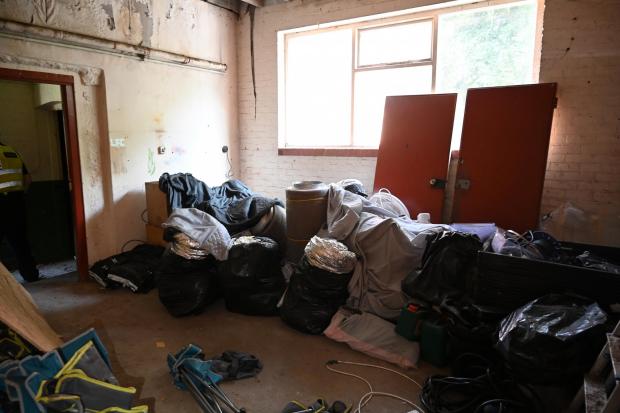 Knutsford Guardian: Suspected cannabis farm equipment seized during the operation