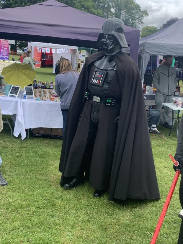 Knutsford Guardian: Star Wars characters roamed round the showground raising funds for charity