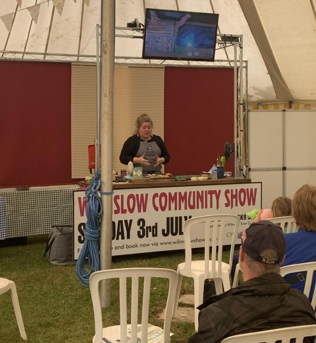 Knutsford Guardian: Sarah Bridge from Wilmslow Kitchen Cookery School demonstrates 