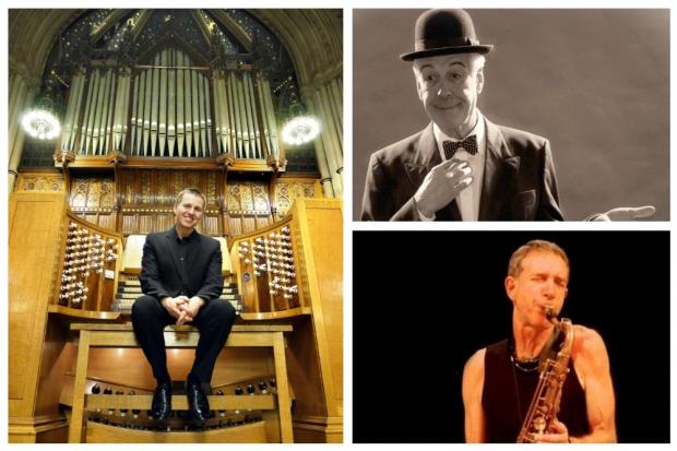 Bridgewater Hall organist Jonathan Scott, actor Jeffrey Holland and saxophonist Snake Davis are among many entertainers performing at Goosfest 2022