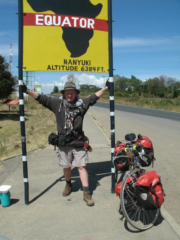 Knutsford Guardian: Andrew on his expedition ‘Across the Equator to Zanzibar’ 
