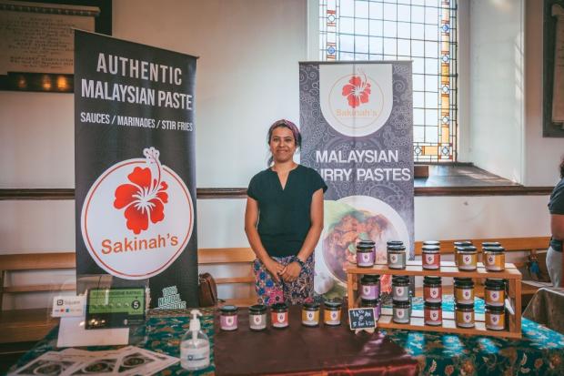 Knutsford Guardian: Food from all over the world was available at the artisan market