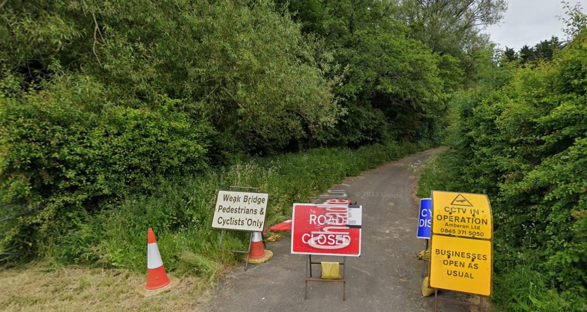 Cheshire East closed unsafe bridge 15 months ago cutting off villagers 