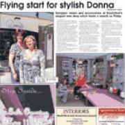 Flying start for stylish Donna