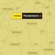 Thunderstorms set to hit Cheshire (Met Office)