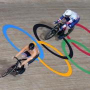 Netherlands' Harrie Lavreysen defeats Great Britain's Jason Kenny in the men's sprint quarter-finals heat 2 at Izu Velodrome on the 13th day of the Tokyo 2020 Olympic Games in Japan. Picture: PA