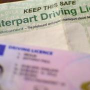 UK drivers issued warning over their driving licence by DVLA. (PA)
