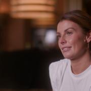 Coleen Rooney is seen in the first trailer for Amazon’s Rooney documentary (Amazon)