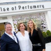 Peter Murray , Melanie Seddon and Danielle Brotherton at Pulse of Perfumery