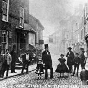 King Street, Knutsford in 1865