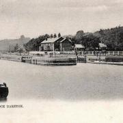 Saltersford Lock in the 1800s