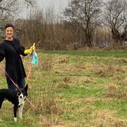 Vicki Leigh-Carrick is combining cleaning and dog walking for new business
