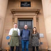 Paul Whitfield, head chef, Dom Gottelier, senior general manager, and Charli Maggs, revenue manager, at The Courthouse