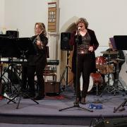 Silhouette, a seven-piece 60s revival band entertained guests