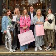 From left, Gemma Jackson, The Thrifty Ginger, Laura Davies, Smook Styling, Davina Armitage, Cocoranti, Robert Manley, Knutsford Dry Cleaners, Sue Williams, Blossom and Amy Travis, Kanoa Living