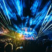 A laser show at Classic Ibiza which returns to Tatton Park this summer