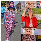 Children dressed up and residents posed for pictures as Wilmslow celebrated the coronation