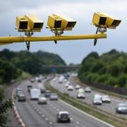 A Wilmslow driver has been caught on camera speeding at 96mph on the M62 motorway