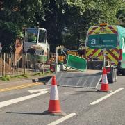 Repairs on Toft Road sink hole that has plagued the town centre for three years are expected to take two months