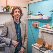 Alfonso Esposito , of Alphy and Becs, specialises in handmade cosmetics